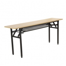 折叠培训桌 双层简易办公桌长条桌加厚加固 1.8*40*75