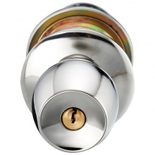 球形锁室内卧室门锁304不锈钢球锁 FQ-5831S/P-机械锁